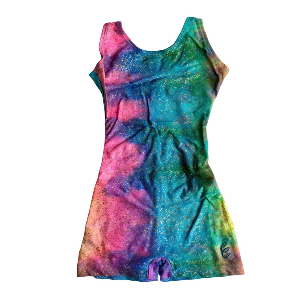 Girls Tie Dye Galaxy Girls Unitard/Leotard Kids